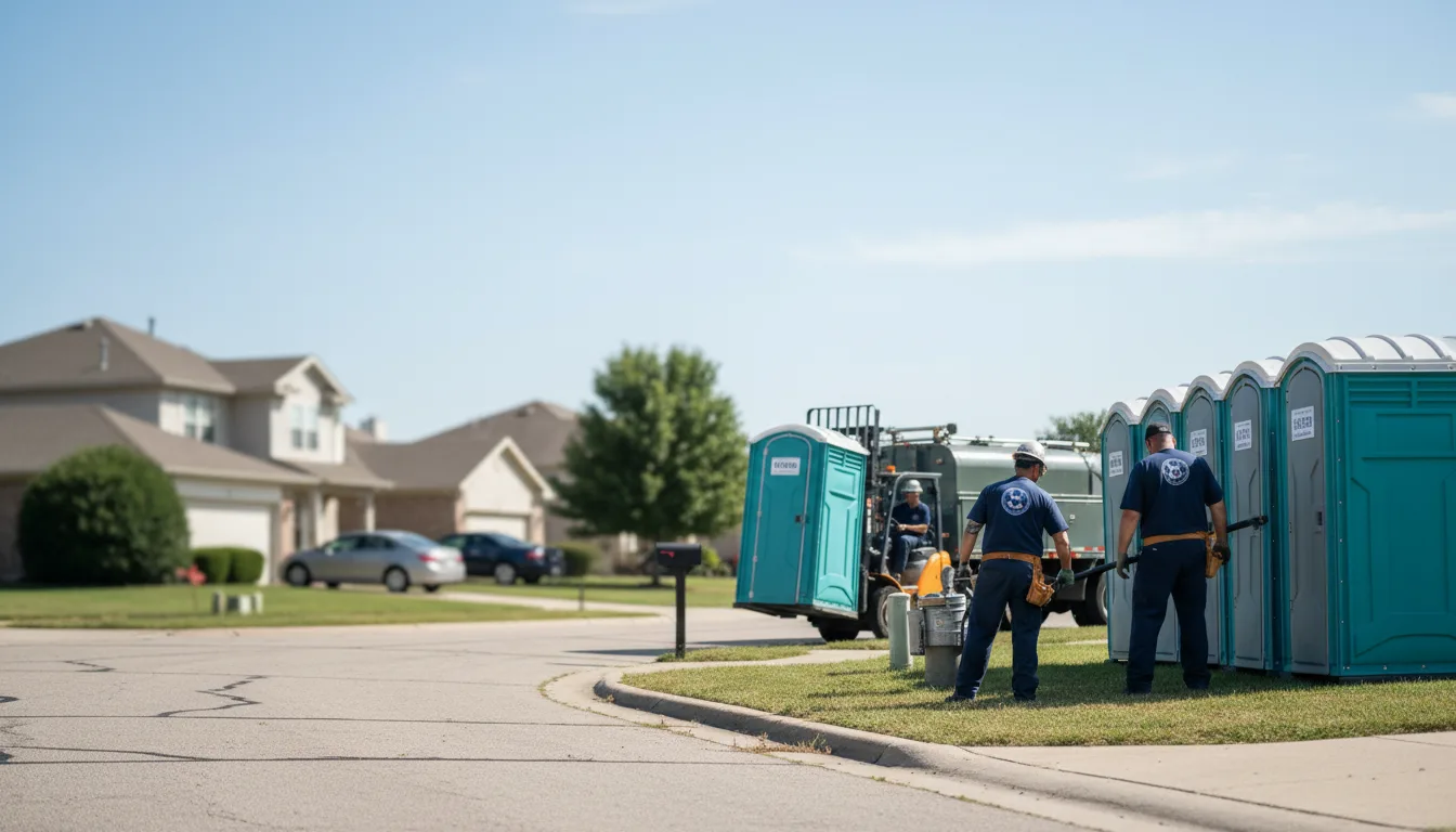 Porta Potty Rental in Paris, MI near me